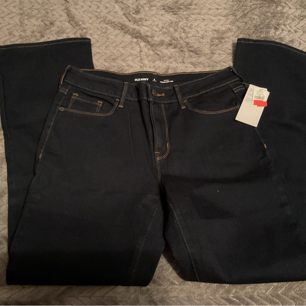 Old Navy Dark Wash Jeans Size 8P Short NWT